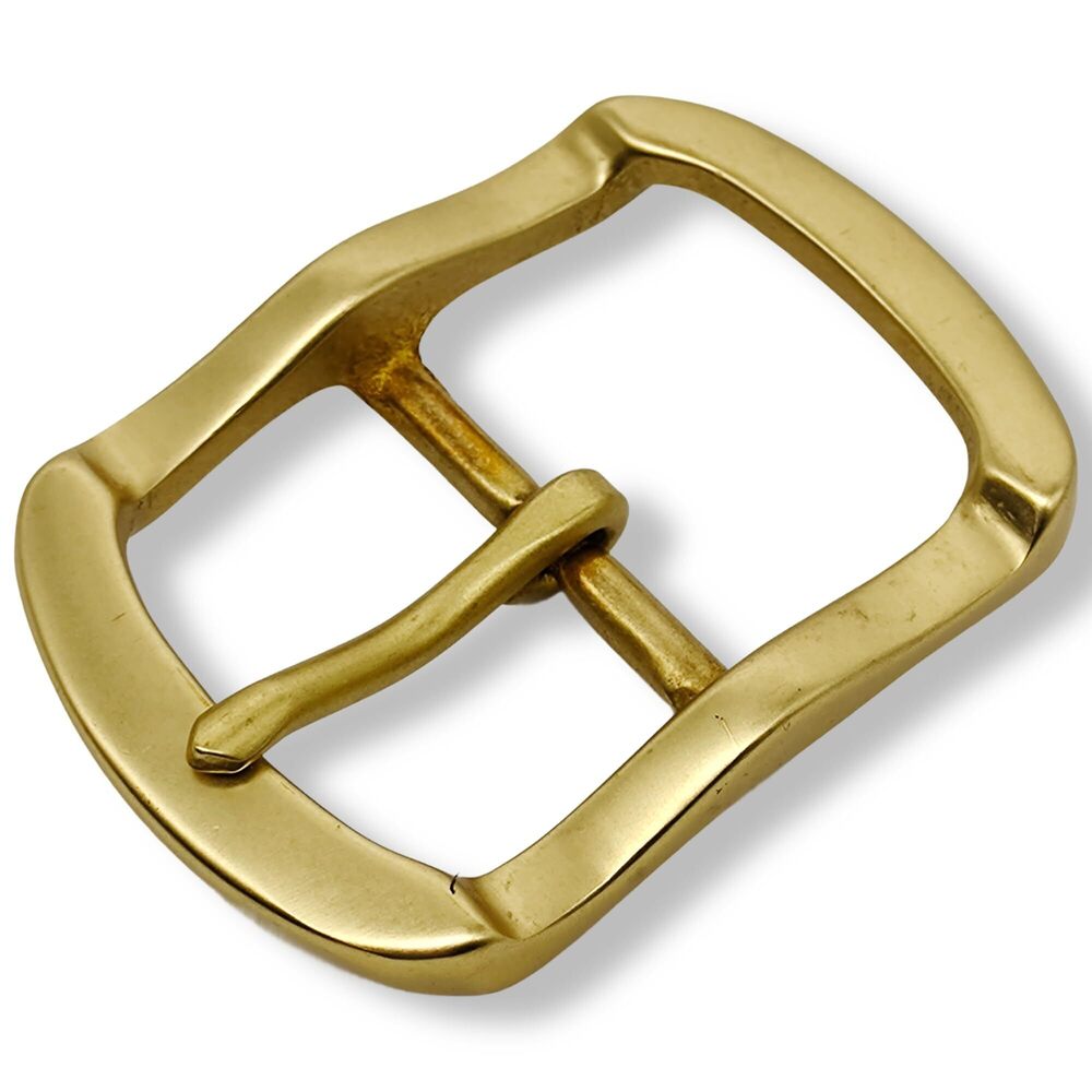 2111 Heavy Duty Single Prong Square Belt Buckle 1.6 inch 40MM Solid Brass
